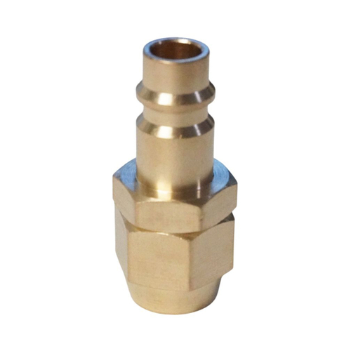WDK-30PPB Штуцер быстроразьемного соединения под шланг с обжимной гайкой 8х12 мм; латунь