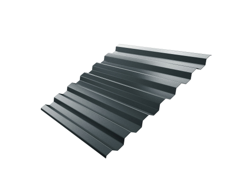 Профнастил C21R Grand Line 0,5 PurPro Matt 275 RAL 7016 антрацитово-серый