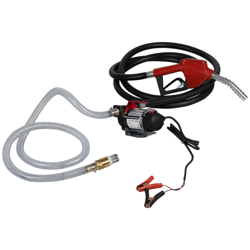 WDK-DYB50HT Электрический насос для раздачи топлива, 300 Вт, раздаточный шланг 2 м, резиновый шланг
