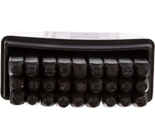 Буквенные клейма № 2 /латинский шрифт/ сталь GRIFF g111042