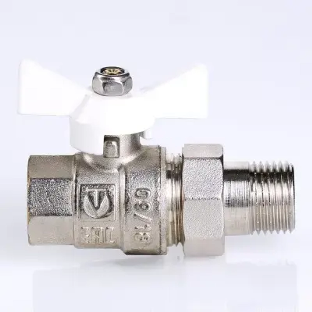 Кран шаровый с американкой ¾"в x ¾"н Valtec Base VT.227.NW.05
