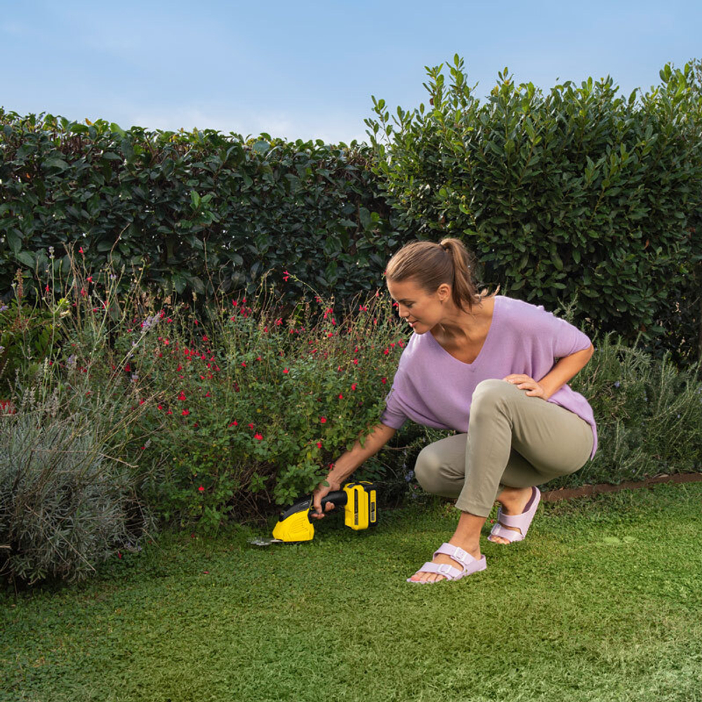 Аккумуляторные ножницы Karcher GSH 18-20 Battery с аккумулятором и ЗУ