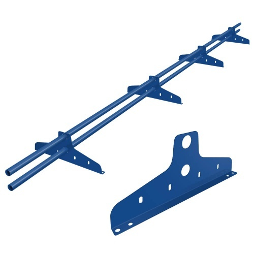 Снегозадержатель BORGE NewLine 20*40мм 3 метра 4 опоры RAL5005 Синий Сигнал