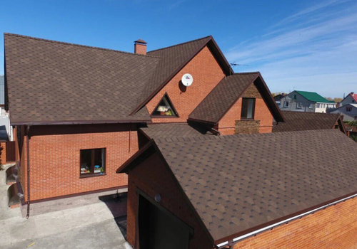 Гибкая черепица ТехноНиколь Shinglas Ультра Самба Янтарь, 3 м2/упак