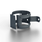 Держатель трубы (на дерево) МЕТАЛЛ ПРОФИЛЬ Foramina Freeze D100 Grey
