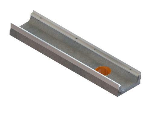 Лотки водоотводные бетонные BetoMax Drive DN150 каскадом h155-h310 под решетку кл.D400,E600