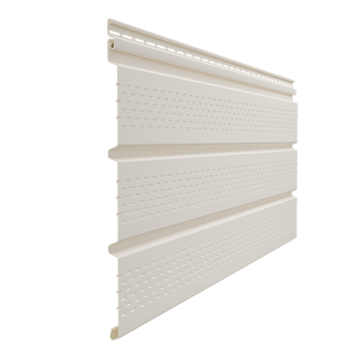 Софит Premium, T4 с полной перфорацией, пломбир