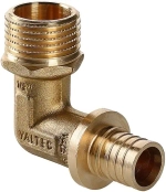 Уголок аксиальный переходной 20мм x ½"н Valtec VTm.453.BG.002004