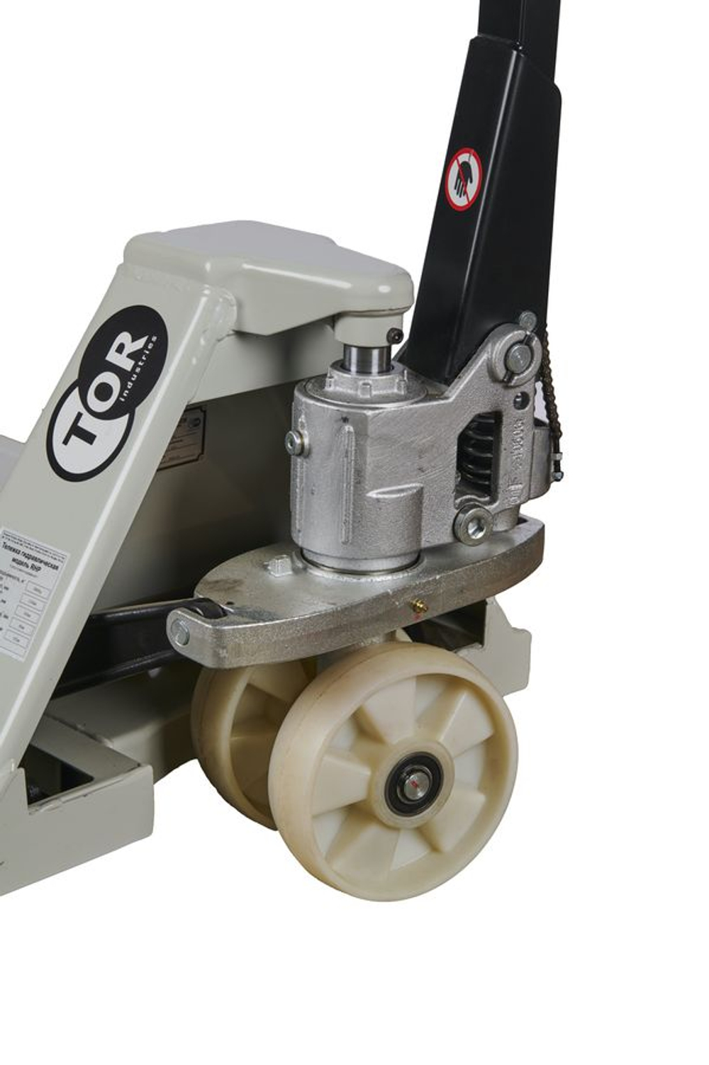 Тележка гидравлическая 3000 кг 1150 мм нейлоновые колеса TOR RHP(BF) PRO