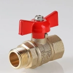 Кран шаровый ¾"в x ¾"н Valtec VT.123.GN.05
