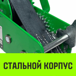 Лебедка ручная барабанная HITCH HW 1100, 1100 кг, канат 10 м