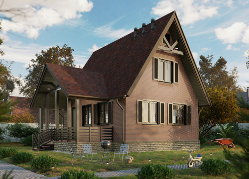 Ламинированная черепица Серия Dragon Lux, бисквит