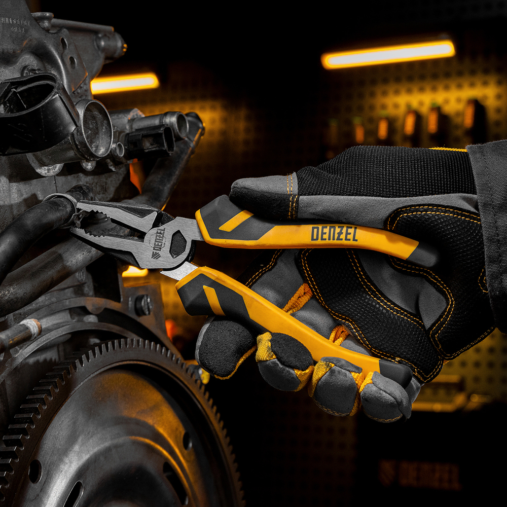 Набор инструментов, 1/2", 1/4", CrV, S2, пластиковый кейс, 64 предмета Denzel