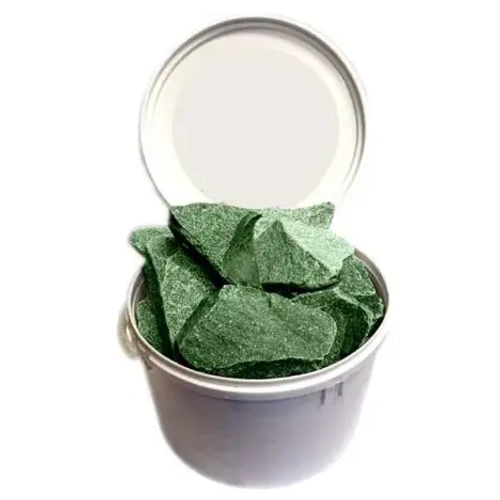 Камень для бани Жадеит колотый, 20 кг, мелкий