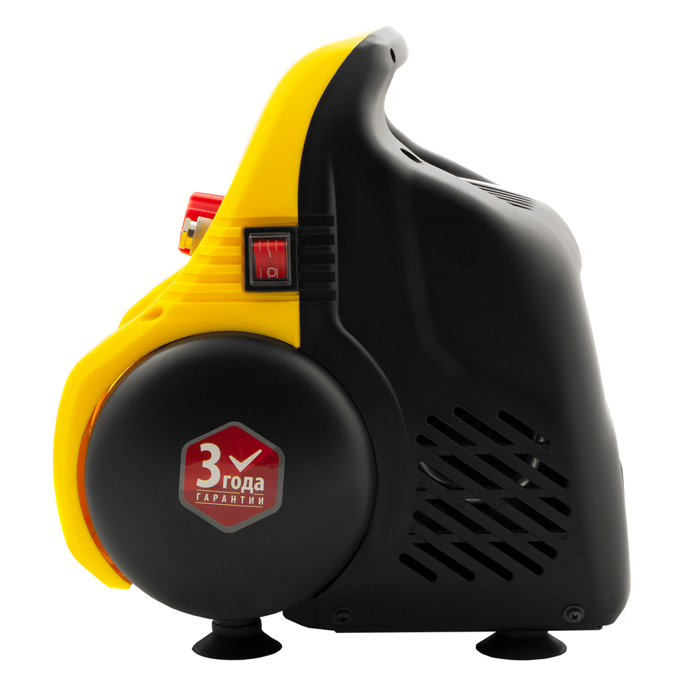 Компрессор воздушный безмасляный РС 1/6-180,1, 1 кВт, 180 л/мин, 6 л Denzel