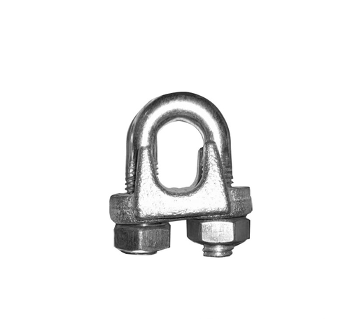 Зажим для каната d10 оцинкованный, усиленный
