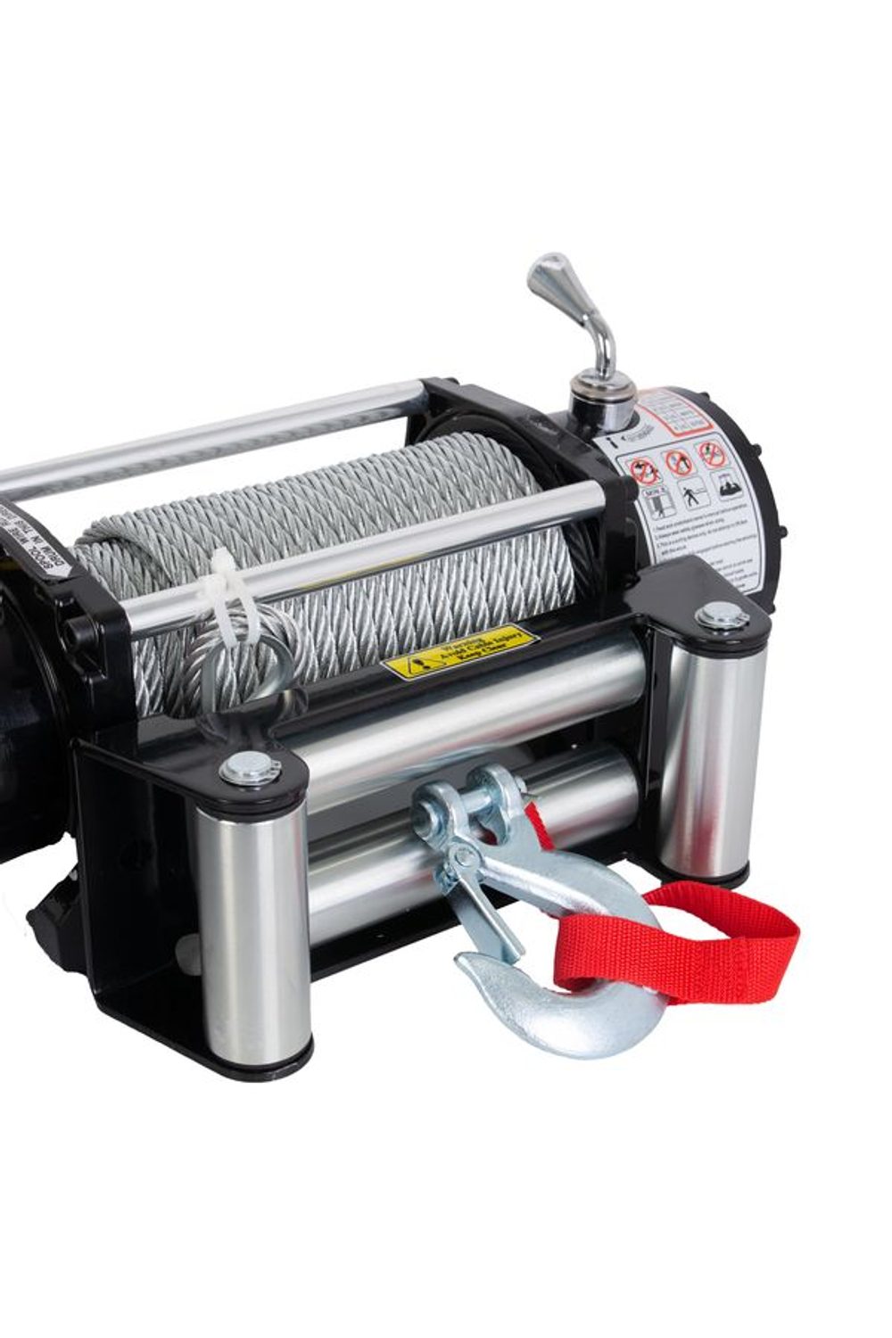 Лебедка автомобильная TOR ЛА S10000 г/п 4536 кг 28 м 12V