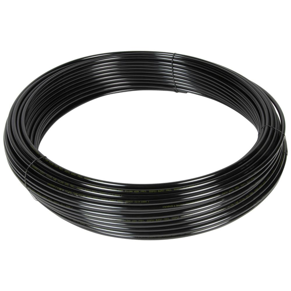 Трубка черная PU 9х12 мм, длина 100 м Harrison HUS0912-BK
