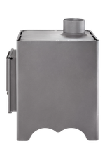 Дровяная отопительная печь "Умка" в кожухе