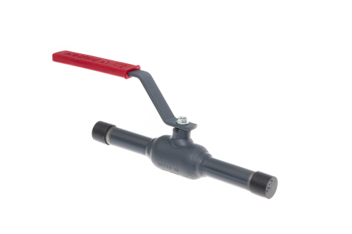 Ридан RJIP Standard 065N9600R — Кран шаровой WW DN15 PN16 (приварной, с рукояткой, стандартный проход)