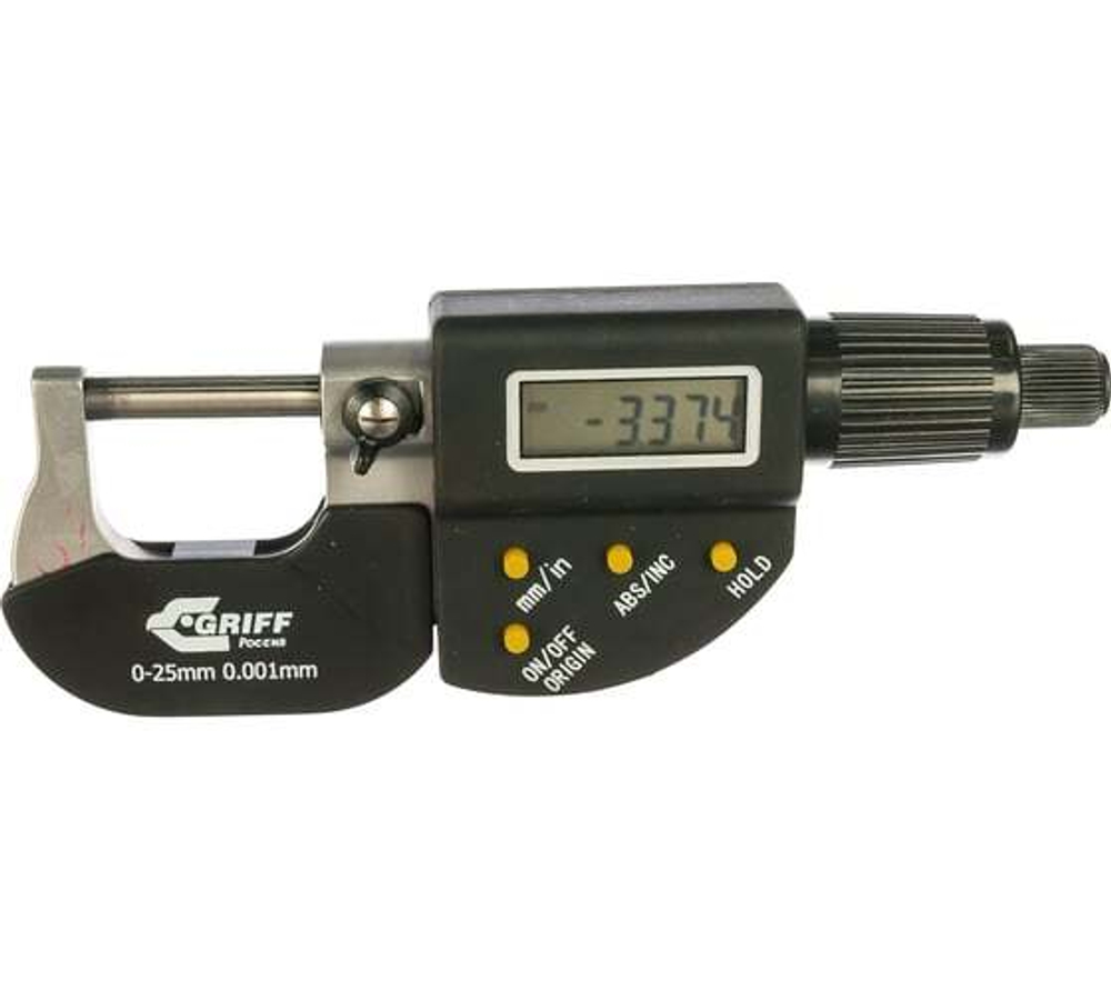 Микрометр GRIFF МКЦ 25 ГОСТ 6507-90 017112