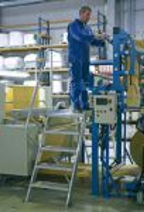 Переход с платформой, 10 ступ. 1000 мм, 45°