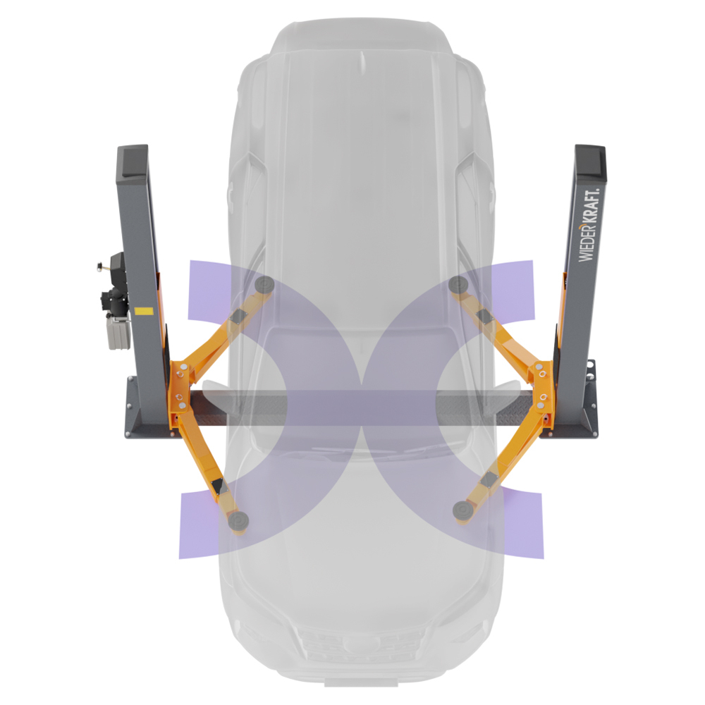 Двухстоечный подъемник WDK-522/220