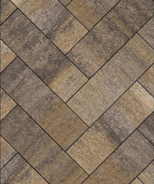 Тротуарная плитка Поревит Искусственный камень "ПАРКЕТ" Б.6.П.8