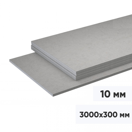 Полоса шиферная для грядки непрессованная 3000х300х10 мм, шт