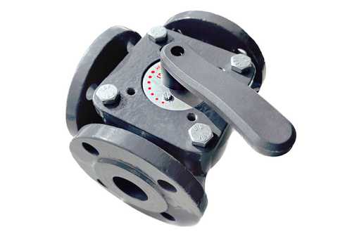 Ридан 065Z0433R — Клапан регулирующий поворотный HFE-3R DN65, Kvs 90, чугун, фланцевый, Тмакс - 110 ℃, PN6