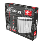 Биметаллический радиатор STI MAXI 500/100 8 сек.