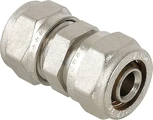 Муфта компрессионная соединительная 16мм x 16мм Valtec VTm.303.N.001616