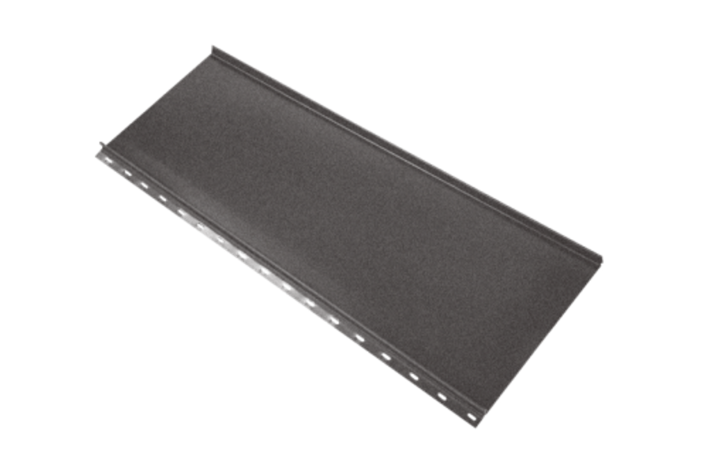 Кликфальц mini Grand Line 0,5 GreenCoat Pural BT с пленкой на замках RR 32 темно-коричневый (RAL 8019 серо-коричневый)