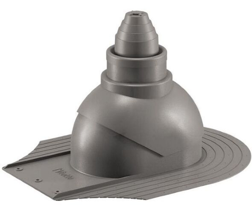 Антенный выход для мягкой кровли при монтаже 335\250\292 серый графит RAL 7024