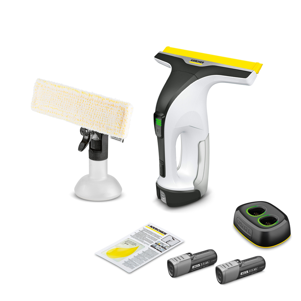Стеклоочиститель Karcher WV 4-4 Plus с 2 аккумуляторами и ЗУ