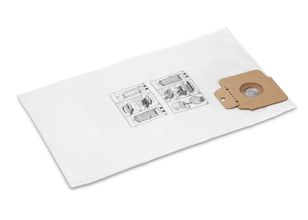 Фильтр-мешки из нетканого материала для CV 30/1, 38/x, 48/x, 10 шт