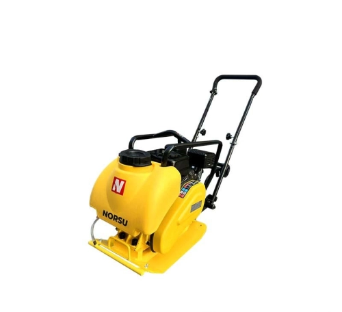 Виброплита бензиновая прямоходная (колесный комплект, бак для воды) NORSU RS-70TL