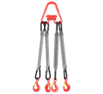 Строп текстильный TOR 4СТ 10,0 т 2,5 м 150 мм