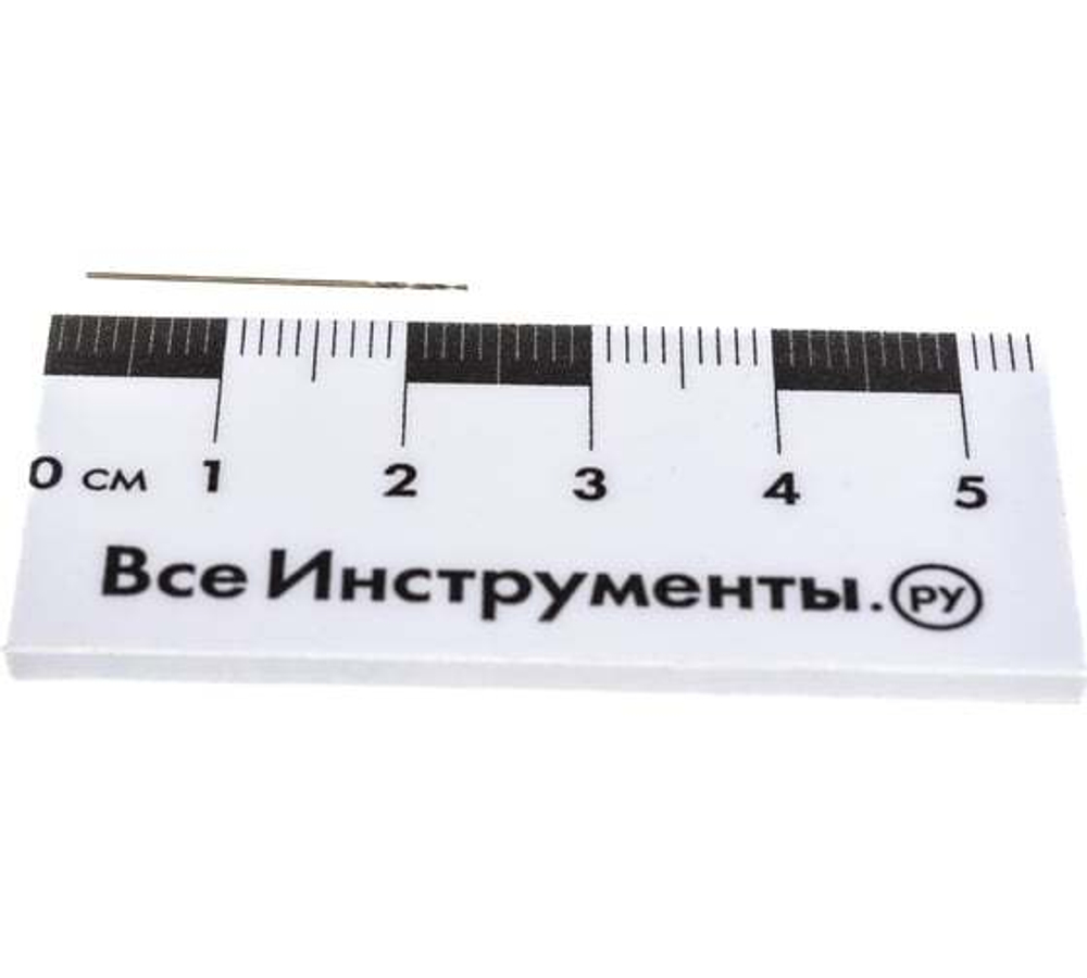 Сверло по металлу (0.5х6х22 мм; ц/х; Р6М5К5; А1; 135 град) GRIFF a112005