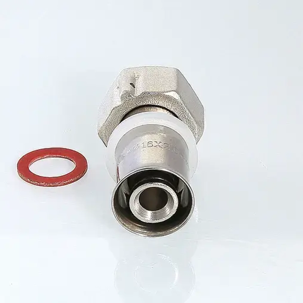 Муфта пресс с накидной гайкой 20мм x ¾"нг Valtec VTm.222.N.002005