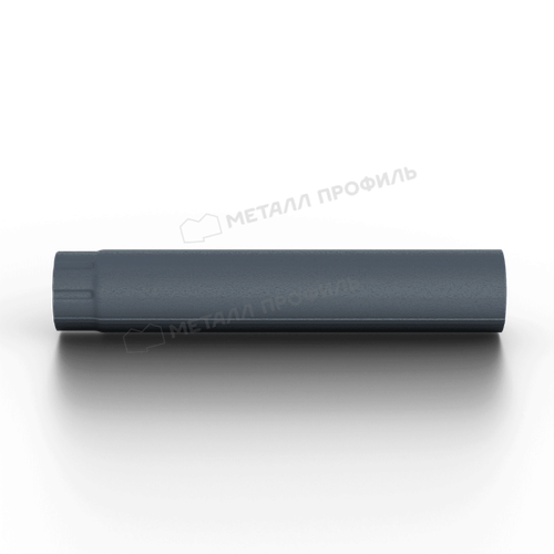 Труба водосточная МЕТАЛЛ ПРОФИЛЬ Foramina Freeze D100х2000 Grey