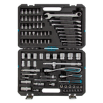 Набор инструментов, 1/4", 1/2", CrV, 120 зубьев, 82 предмета Gross