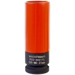 WDK-703-4021L Головка торцевая ударная тонкостенная 1/2", 6 граней, 21 мм