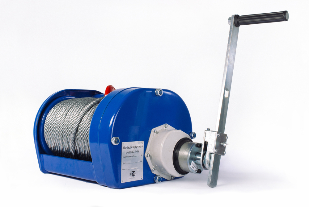 Лебедка ручная TOR ЛТ-3 (JHW) г/п 3,0 т длина троса 40 м