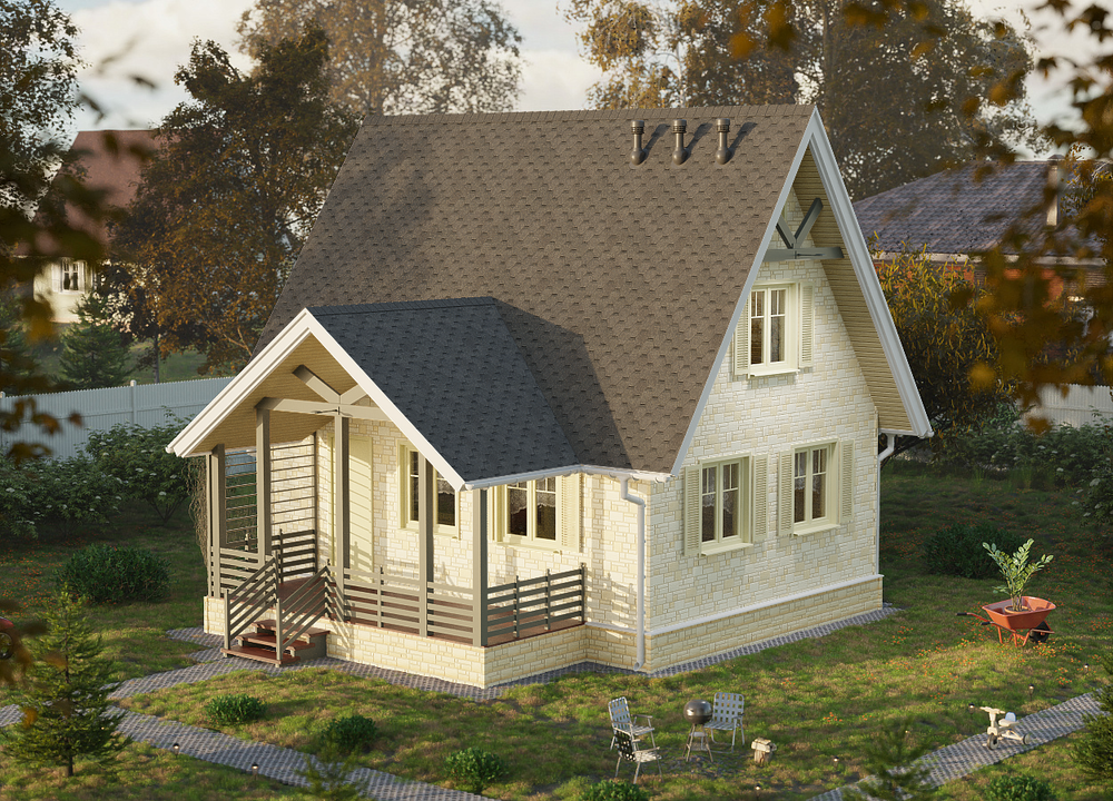 Труба водосточная 3 м Lux, пломбир