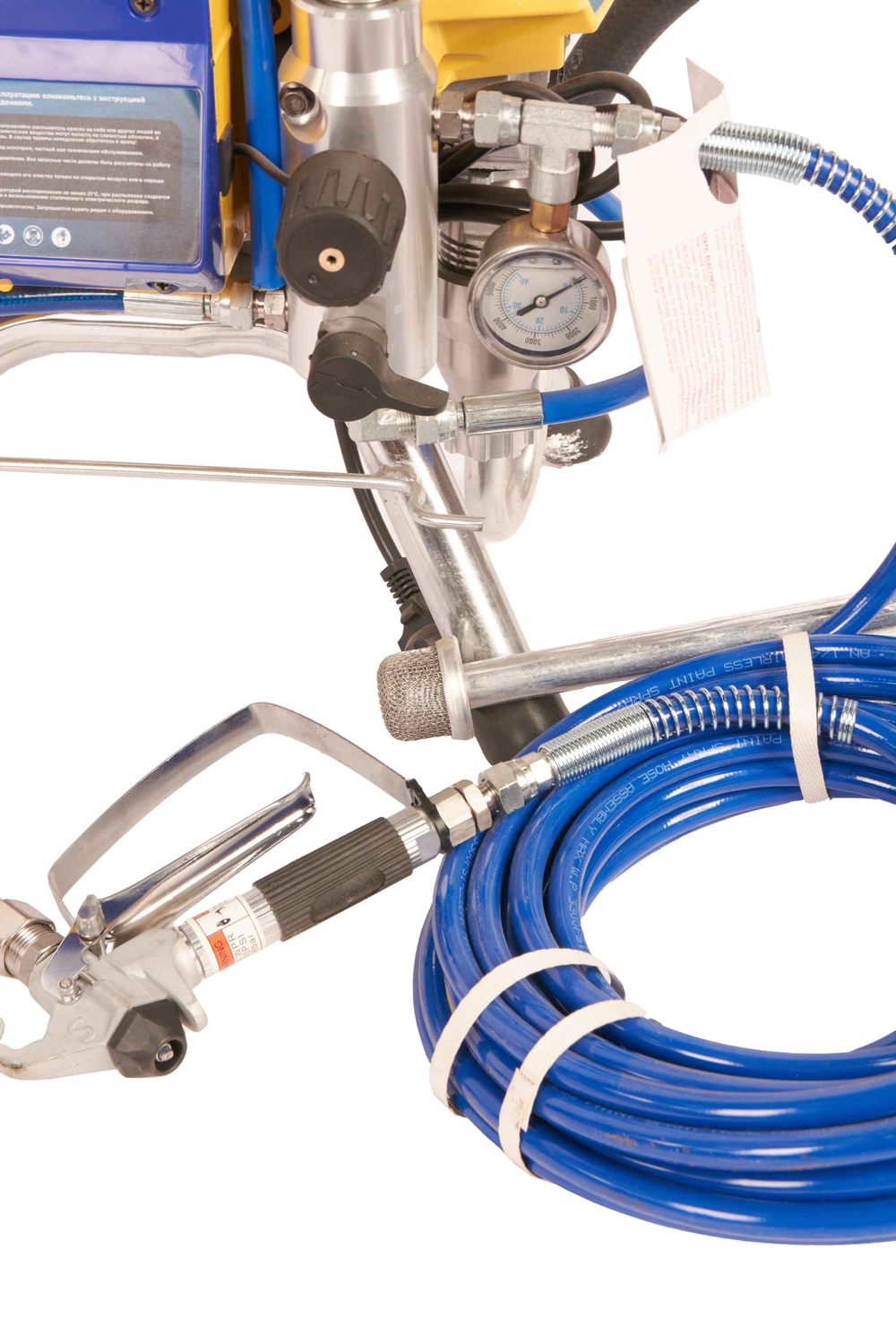 Окрасочный аппарат поршневой 20 бар, 2,2 кВт, 220 В TOR GD-490