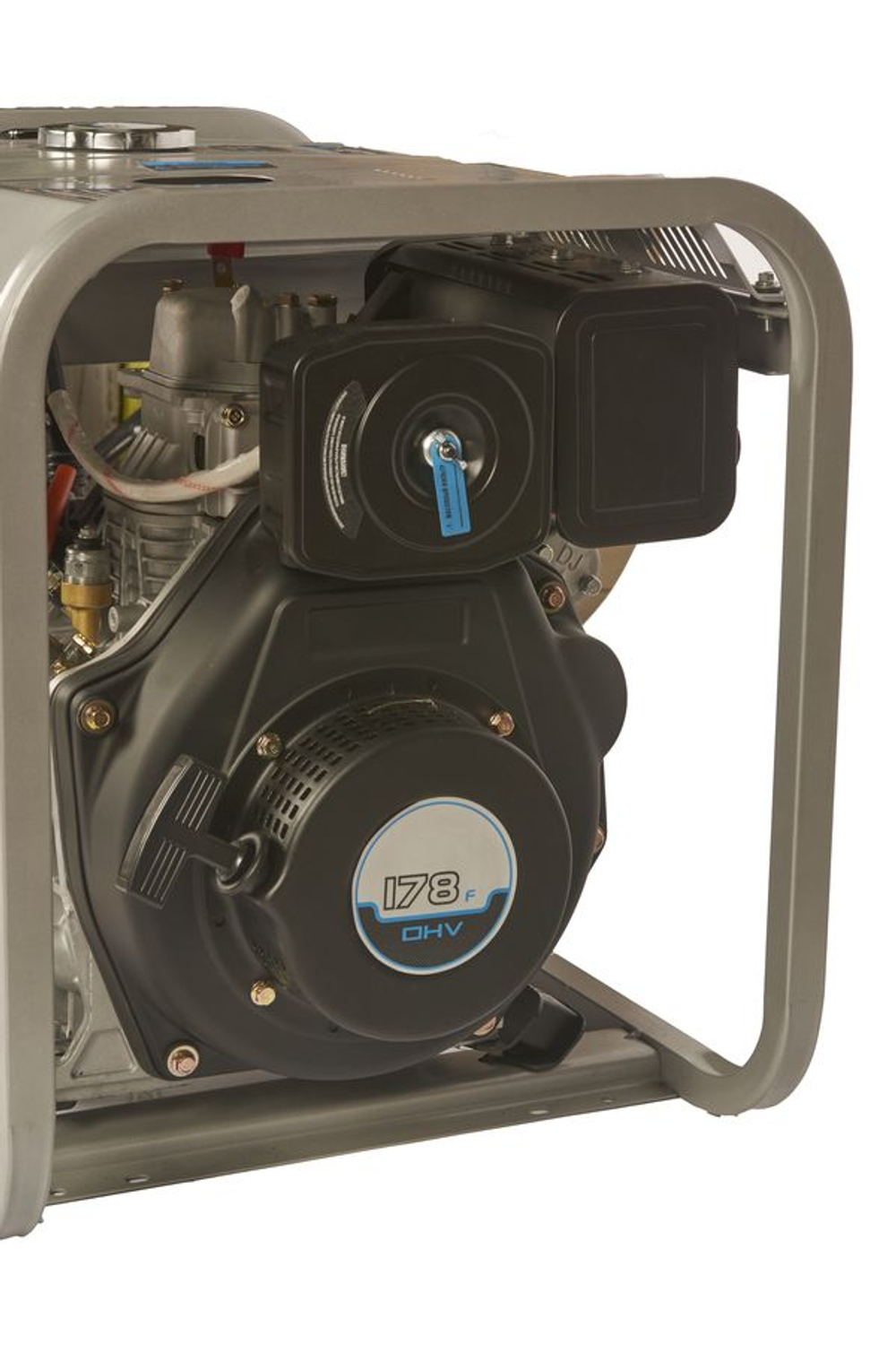 Генератор дизельный 2,8 кВт 220В 15 л с электростартером TOR KM3000D