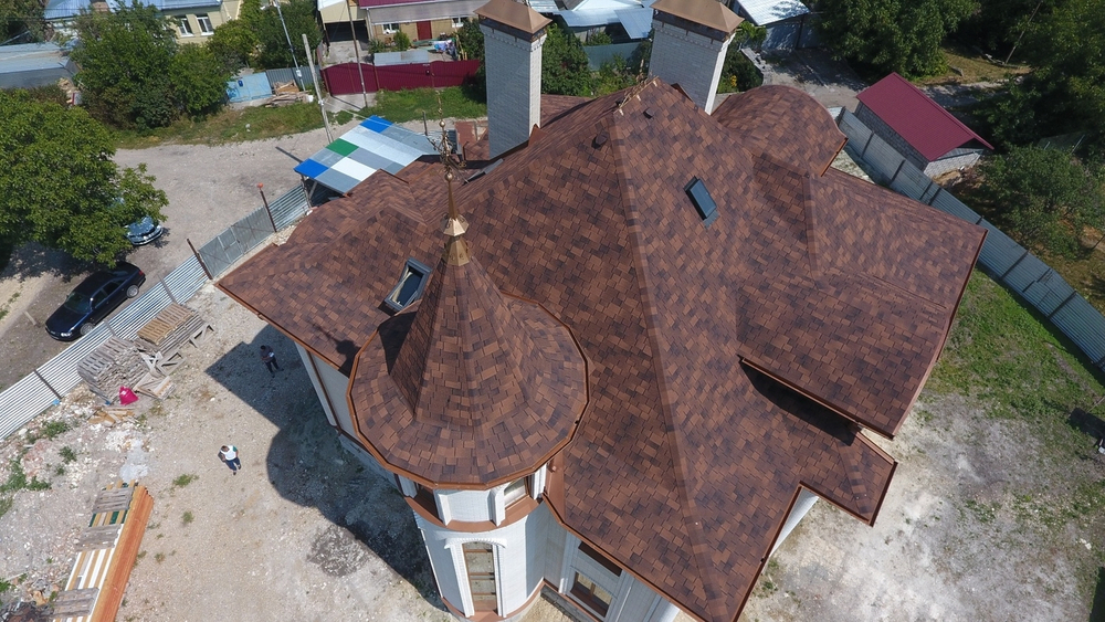 Гибкая черепица Lux, Саппоро, Кофе