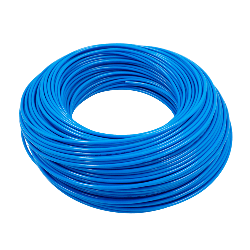 Трубка пневматическая синяя 4х6 мм, длина 200 м Harrison HES0406-BS PE