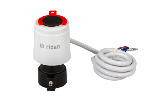 Ридан 088H3110R — Термоэлектрический привод TWA-AR, 24V, NC нормально закрытый